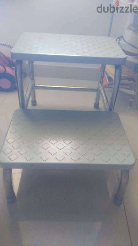 2 step  strong Steel stool 1