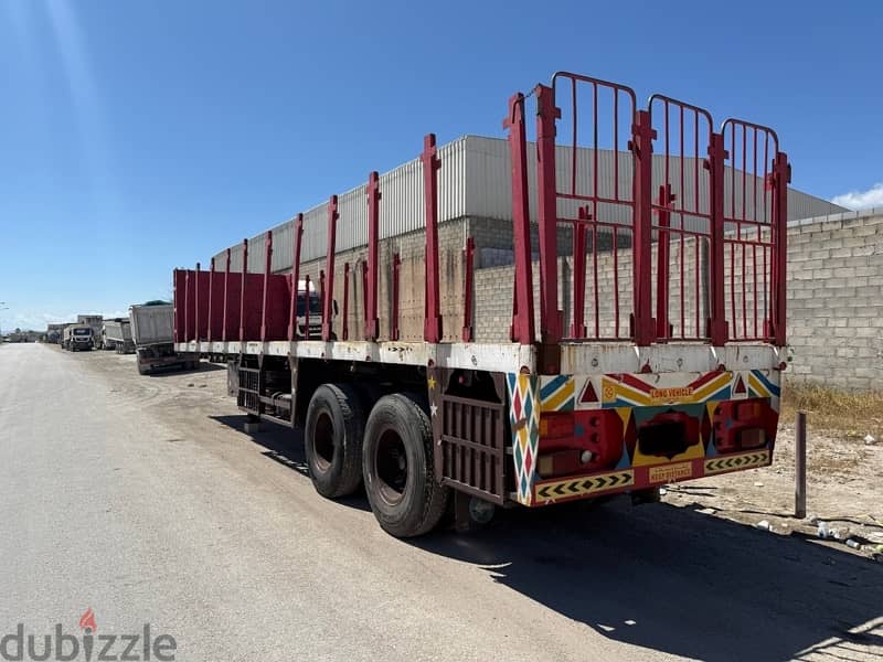 Flatbed Trailer 2Axel   BP16 1