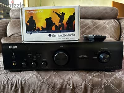 Denon PMA 520 AE with Cambridge Audio DAC magic 100