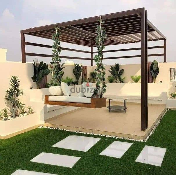 محطة واحدة لتصميم و تنفيذ الحدائق 11