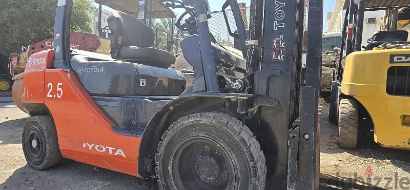 2.5 TON 2017 MODEL TOYOTA FORKLIFT FOR SALE 2