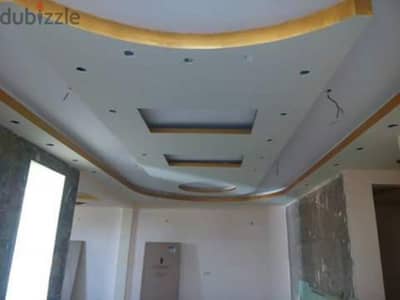 work gypsum board and fal celling for home or office decoration .