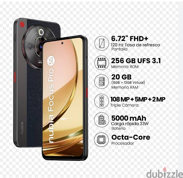 ZTE Nubia Focus Pro 5G 2