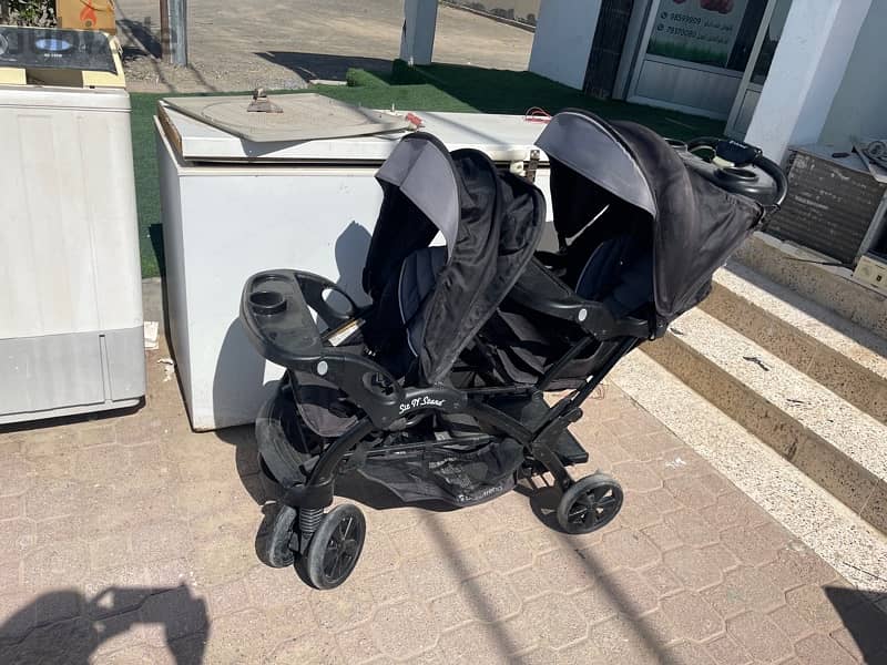 babytrend double stroller 3