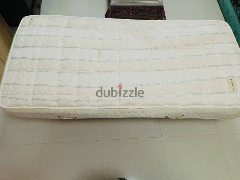 Mattress 10 inch thickness single 2 nos 1