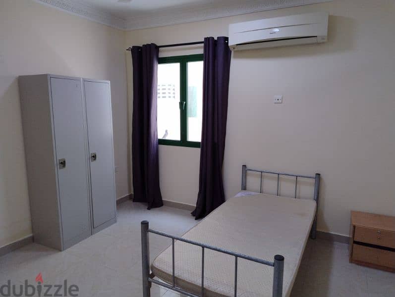 furnished rooms available for an executive male bachelors in ghubrah 0