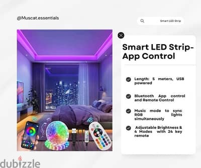 SMART LED Strip App control