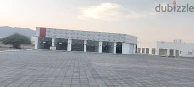 محلات للإيجار العامرات , Shops for rent in Alamerat, first line 0