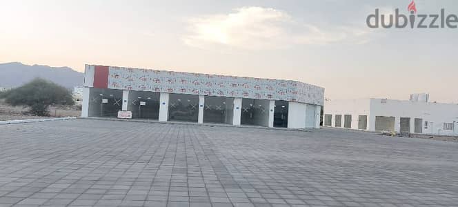 محلات للإيجار العامرات , Shops for rent in Alamerat, first line