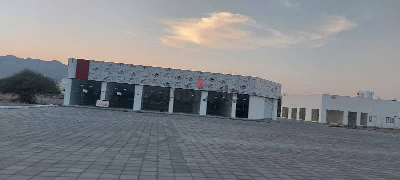 محلات للإيجار العامرات , Shops for rent in Alamerat, first line 1