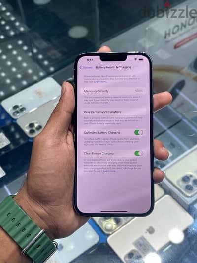iPhone 13promax 256gb 100% battery non active clean