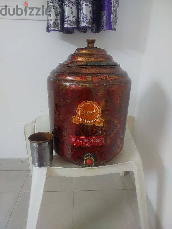 copper water pot 15 litter good for health 0