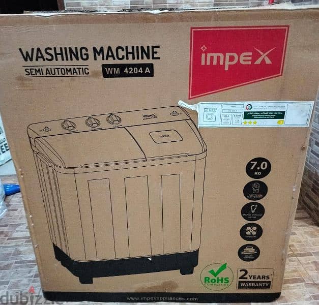 washing and drying machine 4