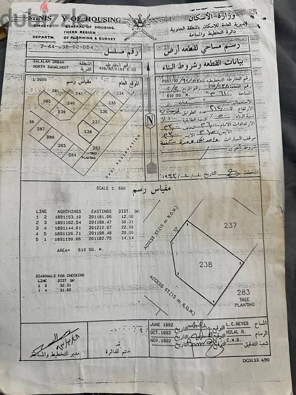 ارض سوبر كورنر (٣ جهات) للبيع في صحنلوت 0