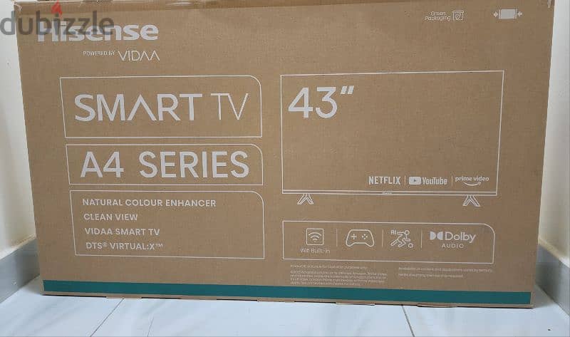 43" Hisense Smart TV 2