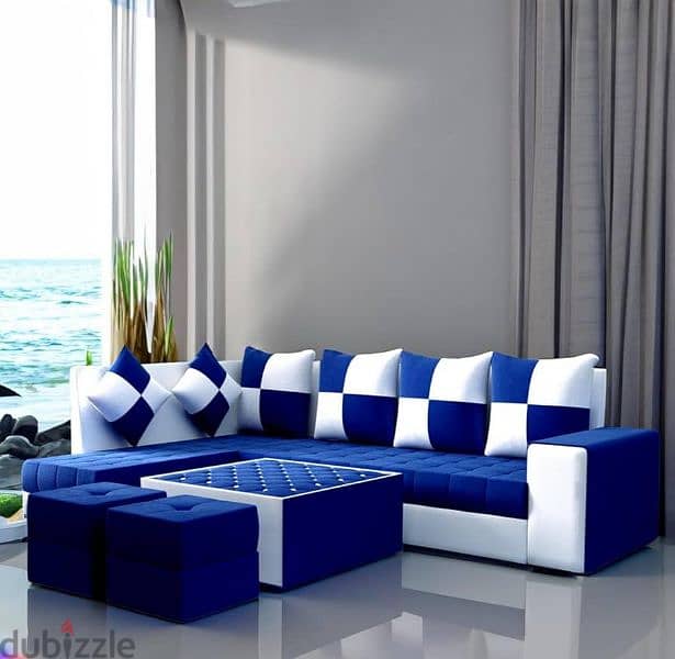 brand new model sofa l shape with bad 2