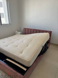 Danube double bed with Mattress 0