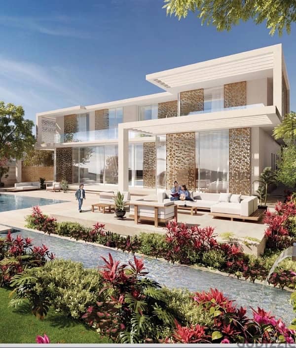 luxury 6 bed Beach front villa almouj 0