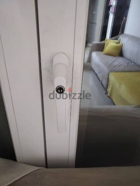 upvc glass and wood door lock work 1
