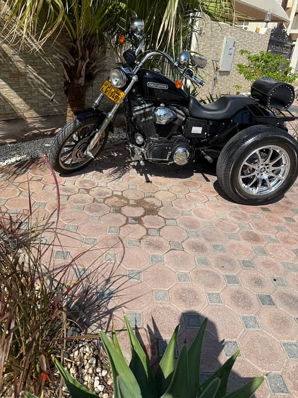 one of a kind converted Harley Davidson 2