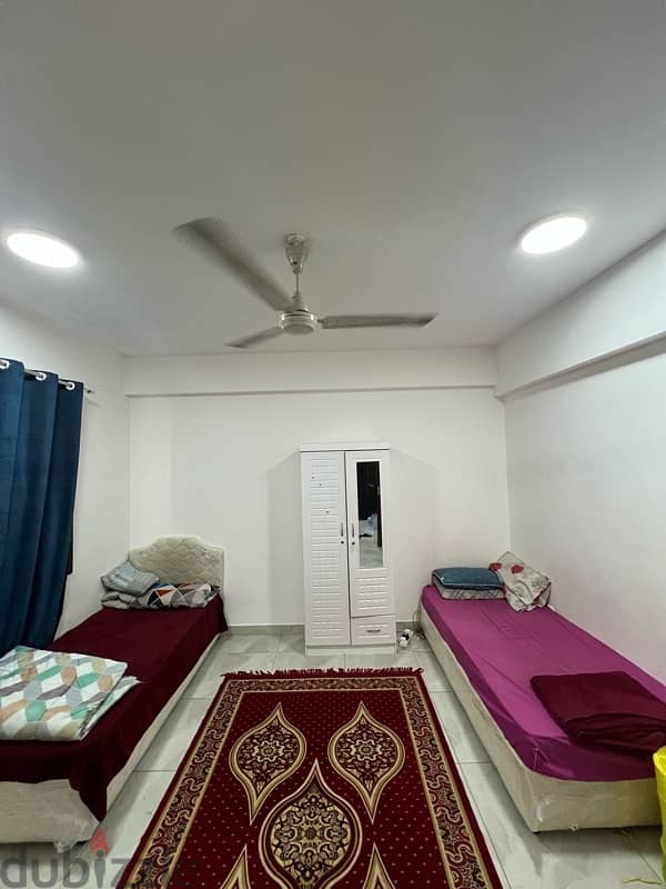 Bed space for Rent , 60 OMR - 2 Sharing , Single sharing 0