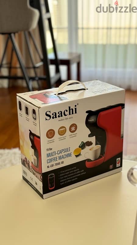 New Saachi coffee machine 0