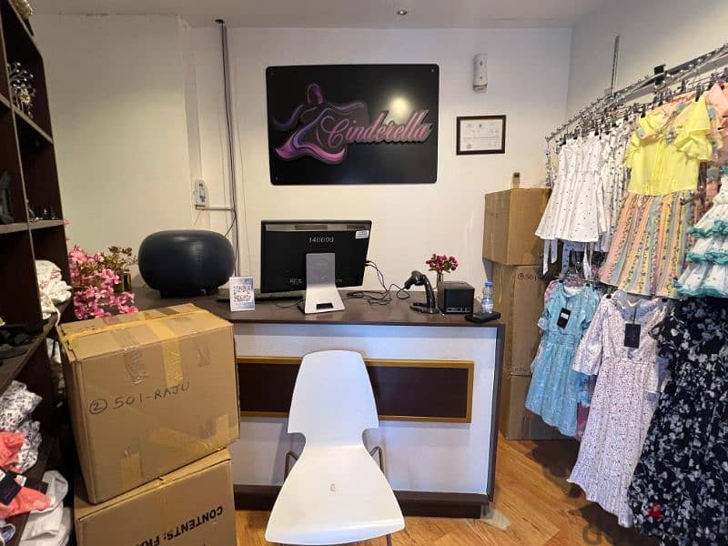 Boutique company for sale. including shop and licence 6