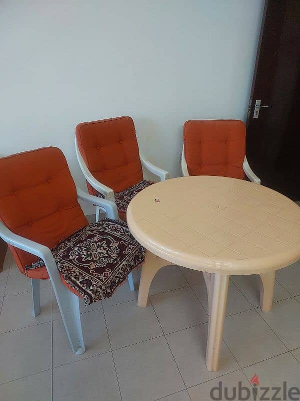 dining  table with sofa chairs 15 omr & many more items 3