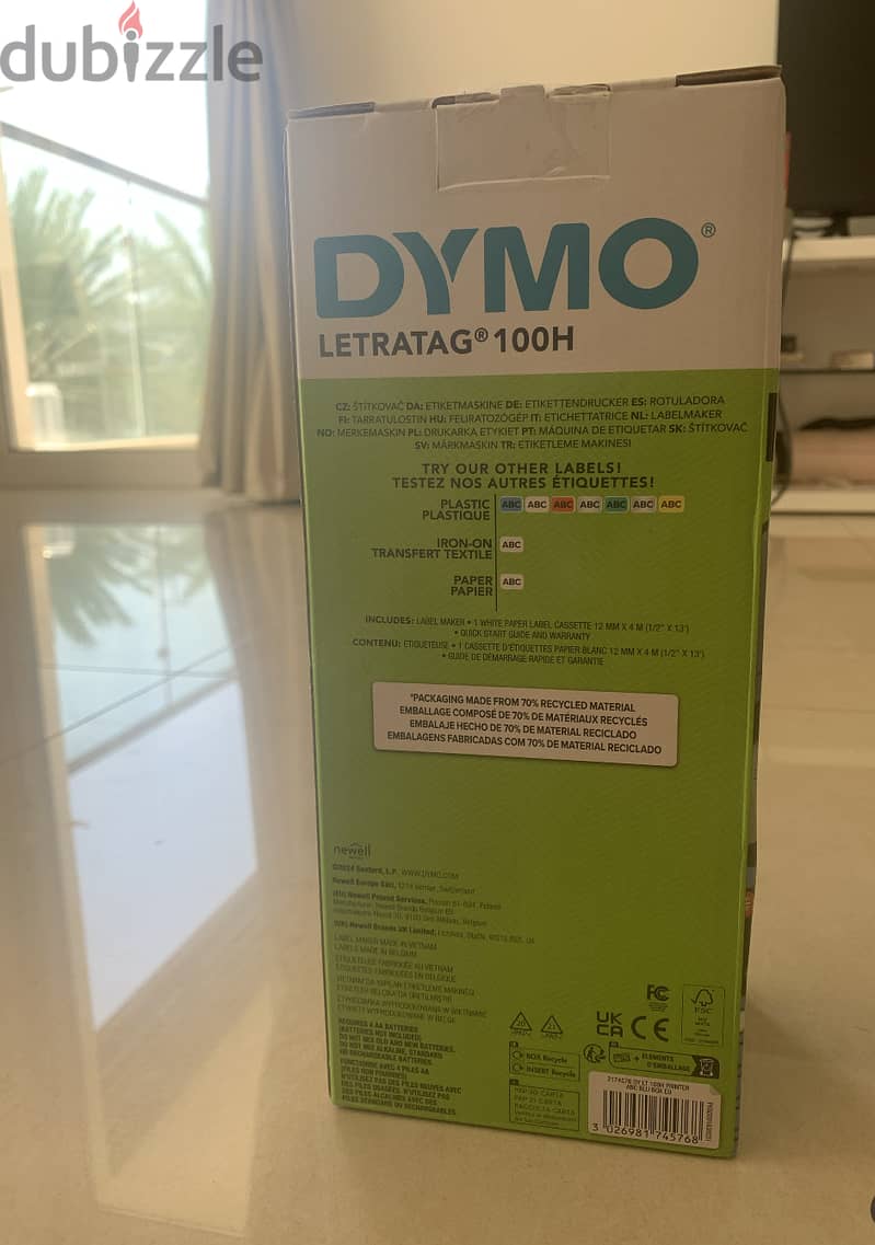 New Dymo Letratag for Print Tagging Items 2