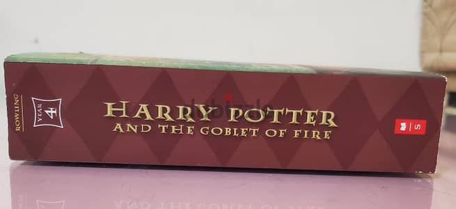 Harry Potter books 1-4 and the cursed child