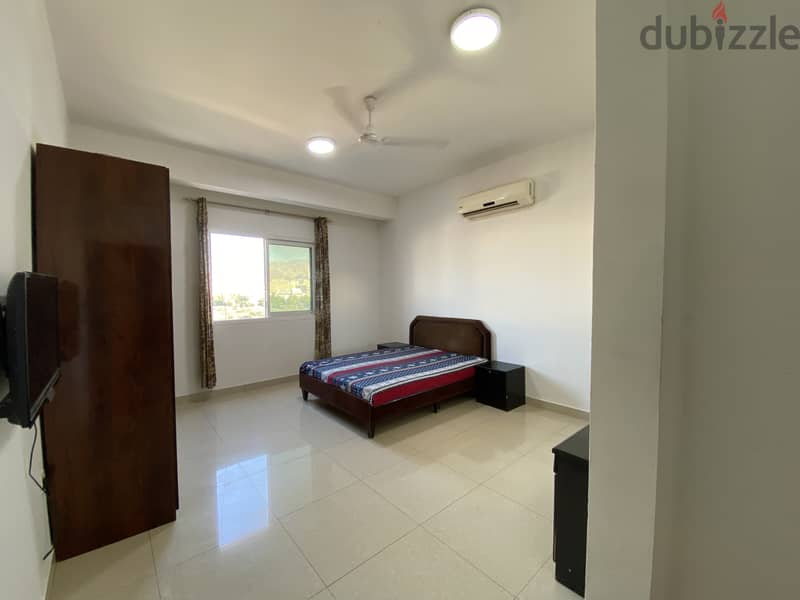 Two Fully Furnished rooms with attached bathrooms in Al Ghubrah 4