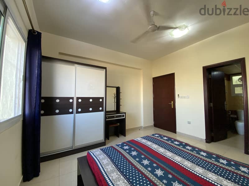 Two Fully Furnished rooms with attached bathrooms in Al Ghubrah 8