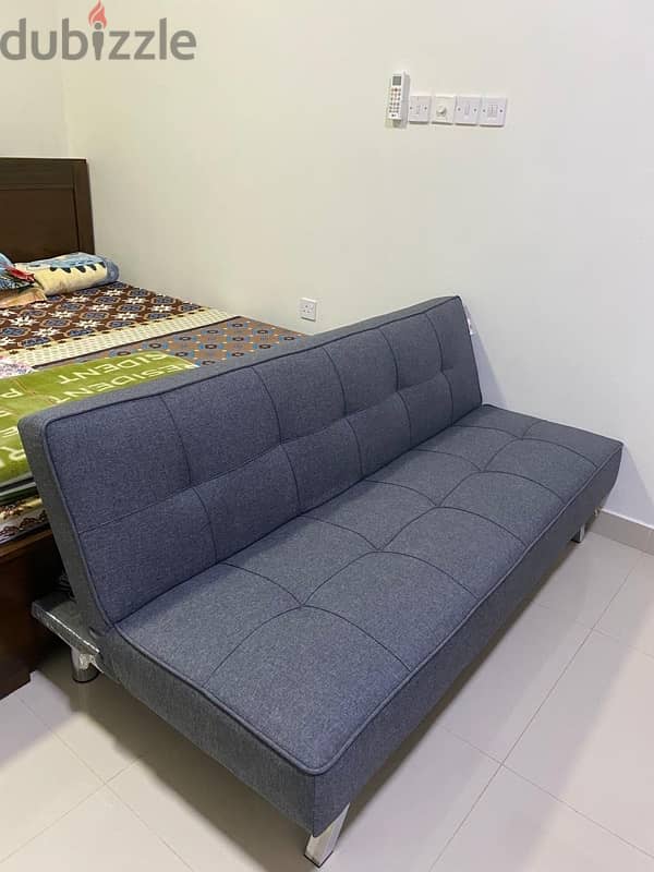 urgent saling bed with mattress and sofa 4