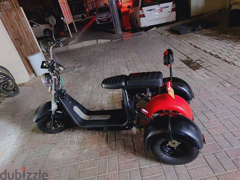 3 wheel tyar E bike scooter 60 volt battery speed 50 2