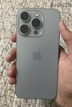 iPhone 15 pro natural titanium 0