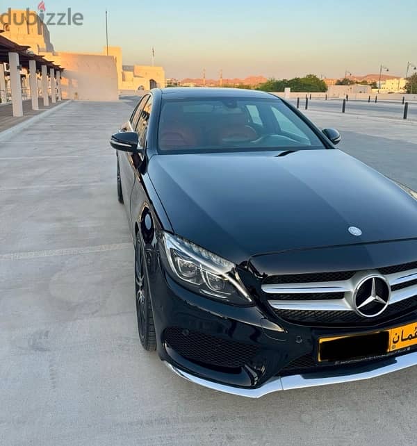 Mercedes-Benz C200 2015 amg oman car 1