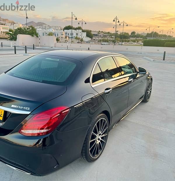 Mercedes-Benz C200 2015 amg oman car 5