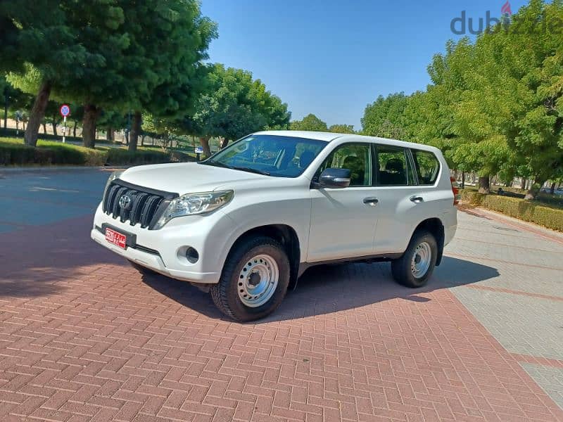 toyota prado diesel model 2017 good condition for sale 1