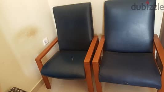 single sofa, ottoman, study table, two arm chairs