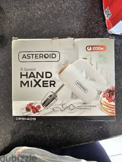 1 month used hand mixer for making cakes 0