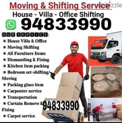 all Oman Movers House shifting office villa transport service