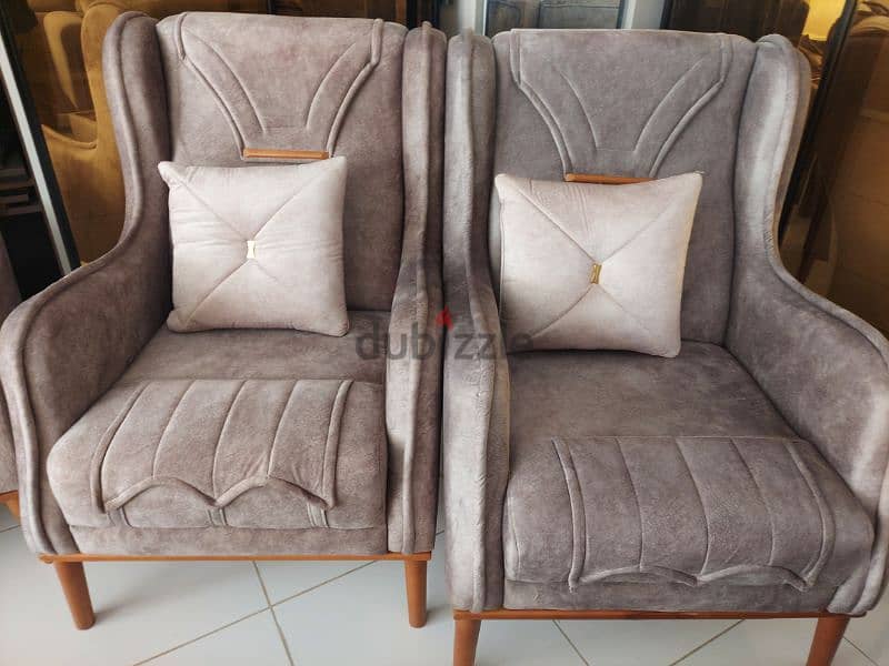 single sofa without delivery 2 piece 65 rial 3