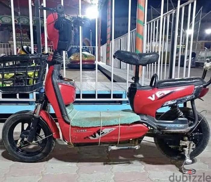 سكوتر دراجه كهربائيه electric scooter motorcycle 0