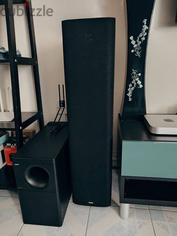 B&W Bowers & Wilkins Tower Speakers made in England. 3