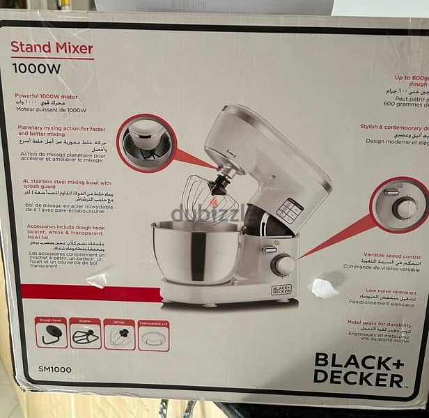 black n decker stand mixer 1