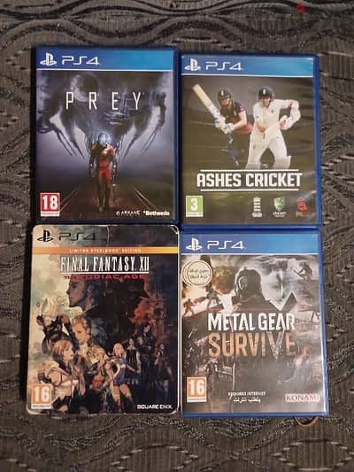 EACH PS4 GAME FOR 6 RIALS