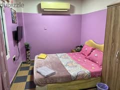 سكن مؤثث للايجار لليله وشهري في بركاء house In Barka Monthly   Rent 0