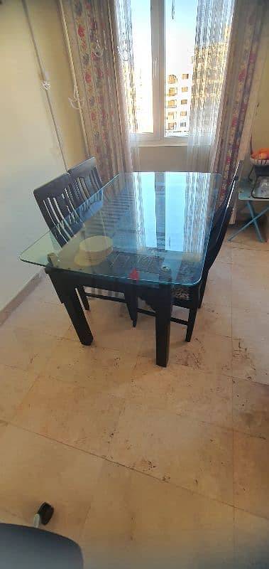 Indian wooden dining table 0