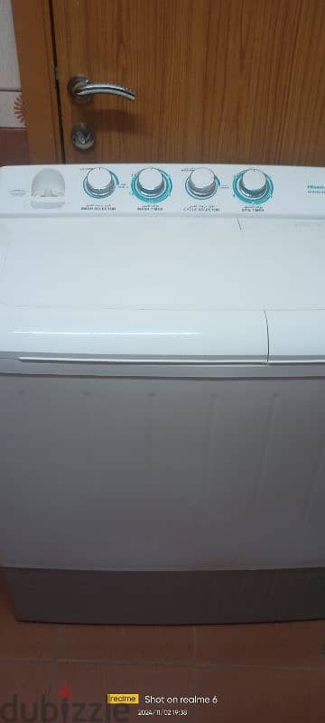 Hisense Semi auto Washing Machine 1