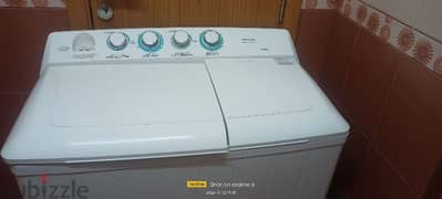 Hisense Semi auto Washing Machine 0